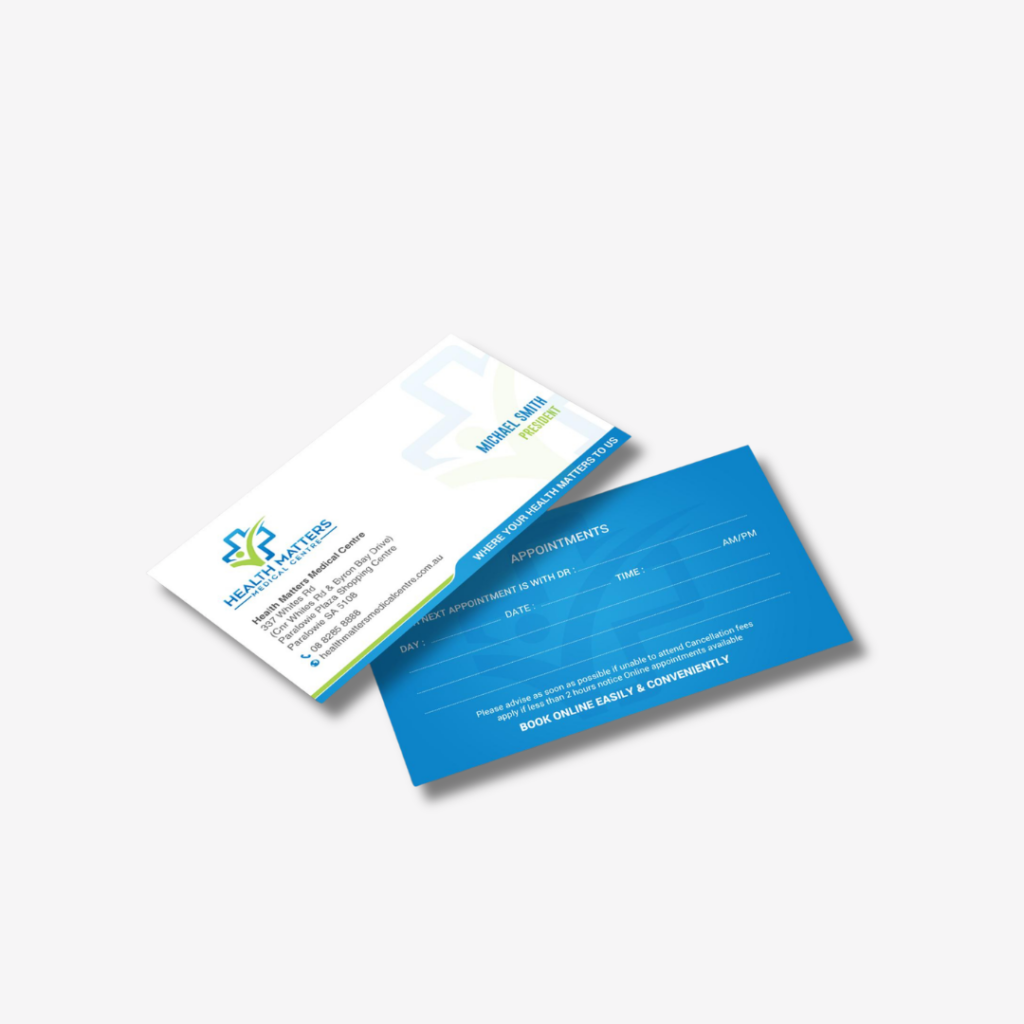 Appointment Card Printing